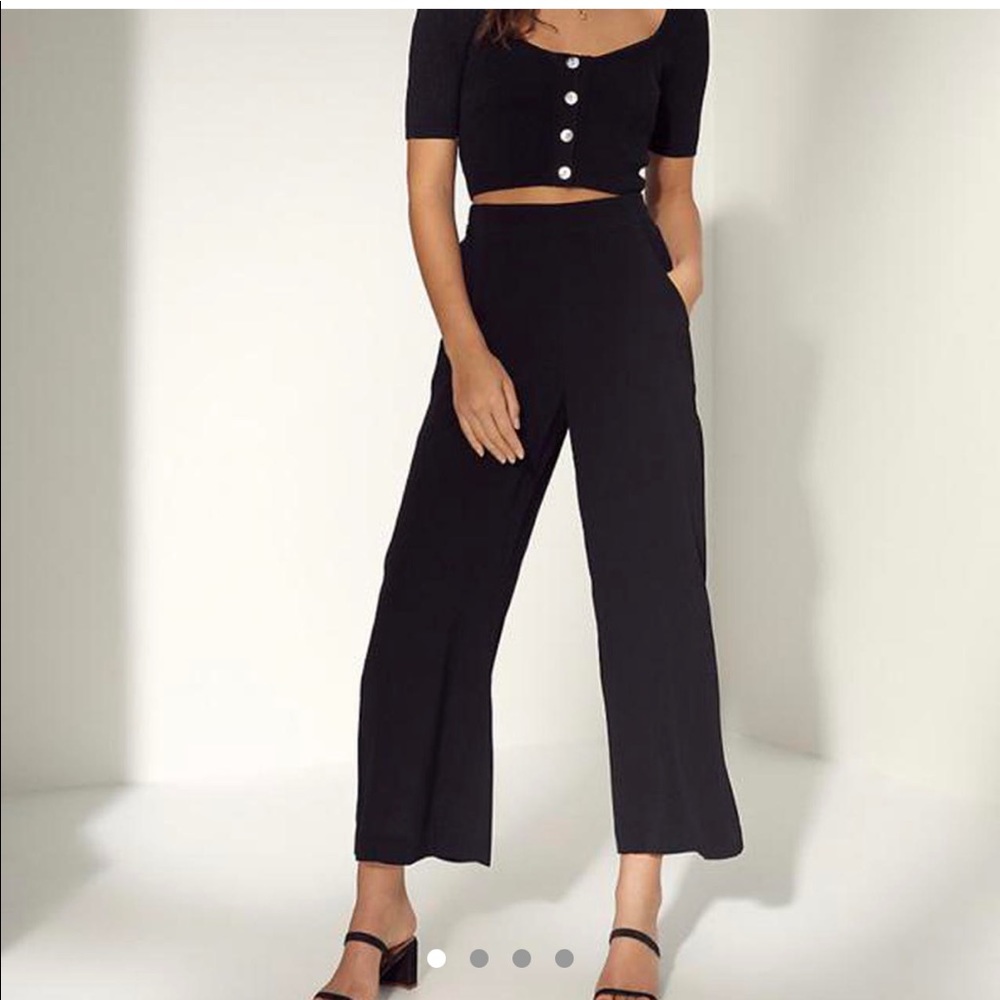 Aritzia Faun Pant - wide leg